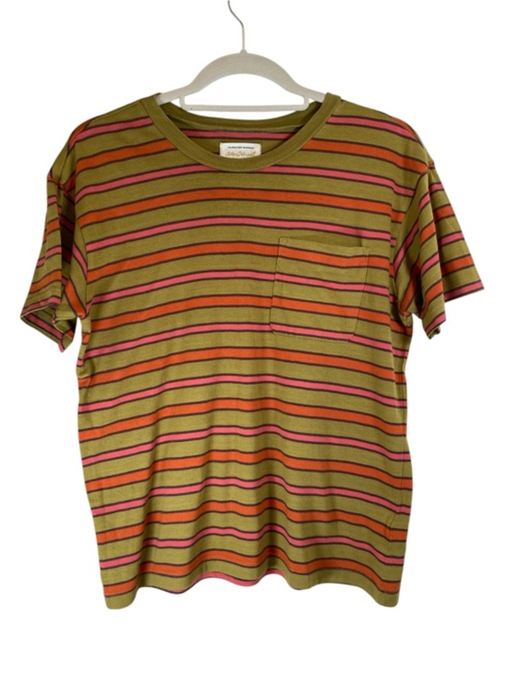 RVCA Short Sleeve Striped Tee S
